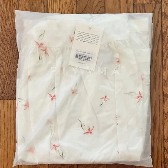 Piyama Suzie Tie Sleep Set Cotton Lily XXL Bridal Bridesmaid Cottagecore NWT